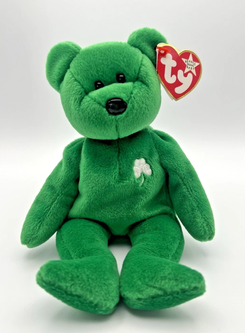 Ty Erin the Bear 1997 Style #4186 | Vintage Irish Beanie Baby | Retired