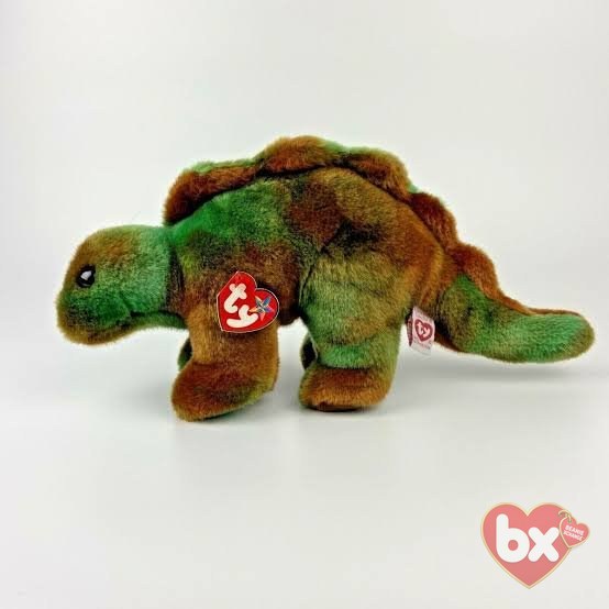 Ty Beanie Baby Steg the Stegosaurus 1995 Style #4087 Retired Tie-Dye