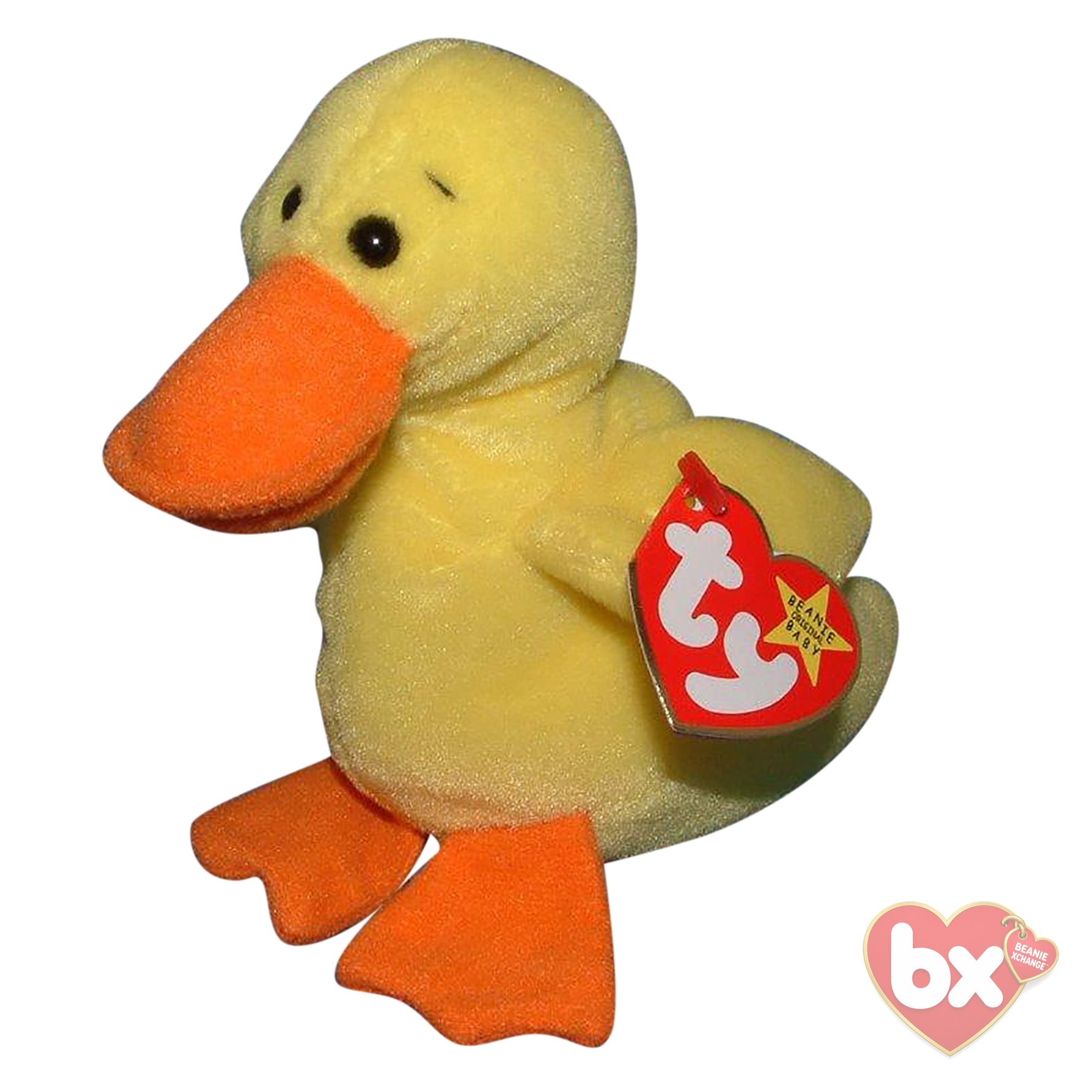 Ty Quackers the Duck 1994 Style 4024 | Rare Wingless 1st Version | Vintage